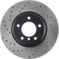 StopTech - StopTech Sport Cross Drilled Brake Rotor - Rear Left - Image 1