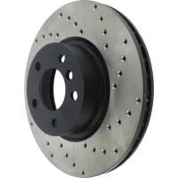 StopTech - Stoptech 11-18 BMW X3/X4 Cryo Drilled Sport Left Front Rotor - Image 3