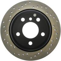 StopTech Sport Cross Drilled Brake Rotor - Front Left