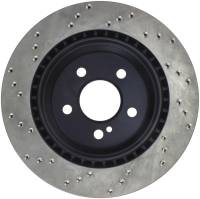 StopTech - StopTech 05-09 MB CLS500/CLS550 / 04-13 ES320/ES350 / 03-09 E500/E550 Rear Drilled Brake Rotor - Image 2