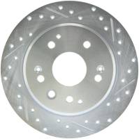 StopTech Select Sport 04-08 Acura TL Drilled & Slotted Rear Driver Side Sport Brake Rotor