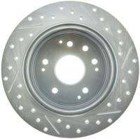 StopTech - StopTech Select Sport 04-08 Acura TL Drilled & Slotted Rear Passenger Side Sport Brake Rotor - Image 2