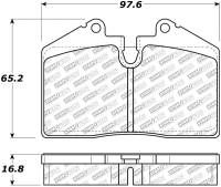 StopTech - StopTech Street Select Brake Pads - Front/Rear - Image 1