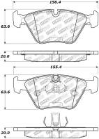 StopTech Street Select Brake Pads w/Hardware - Front