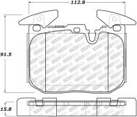 StopTech - Stoptech 12-18 BMW 228i/230i/320i/238i Street Select Brake Pads With Hardware- Front - Image 1