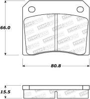 StopTech Street Brake Pads - 308.00090