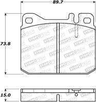 StopTech Street Brake Pads