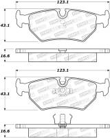 StopTech - StopTech Street Brake Pads - Front - Image 1