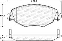 StopTech Street Brake Pads