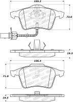 StopTech Street Brake Pads