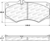 StopTech Street Brake Pads