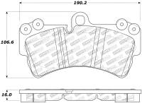 StopTech - StopTech Street Touring Porsche Brake Pads - Image 1