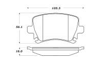 StopTech - StopTech Street Touring 06-09 Audi A3 / 05-09 Audi A4/A6 / 08-09 Audi TT - Image 1