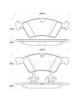 StopTech Street Touring Brake Pads