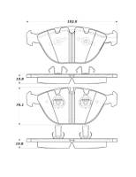 StopTech Street Touring 06-09 BMW M5 E60 / 07-09 M6 E63/E63 Front Brake Pads