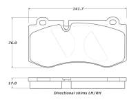 StopTech Street Touring Brake Pads