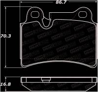 StopTech - StopTech Street Brake Pads - Image 2