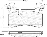 StopTech - StopTech Street Brake Pads - Front - Image 2