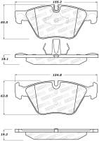 StopTech - StopTech Street Brake Pads - Rear - Image 2