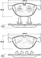 StopTech - StopTech Street Brake Pads - Front - Image 2