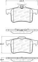 StopTech - StopTech Street Brake Pads - Front - Image 2