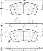 StopTech - StopTech Street Brake Pads - Front - Image 2