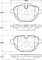 StopTech - StopTech Street Brake Pads - Rear - Image 2