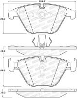 StopTech - StopTech Street Brake Pads - Front - Image 2