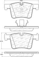 StopTech - StopTech 14-16 BMW 228i Street Performance Front Brake Pads - Image 2