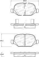 StopTech - StopTech Street Brake Pads - Front - Image 2