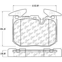 StopTech Street Touring Brake Pads - 308.16090