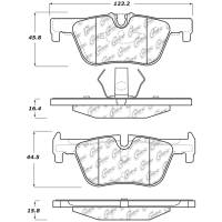 StopTech Street Touring Brake Pads - 308.16130