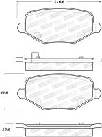 StopTech - StopTech Street Brake Pads - Front - Image 2