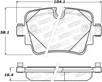 StopTech Street Brake Pads - Front