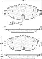 StopTech - StopTech Street Brake Pads - Front - Image 2