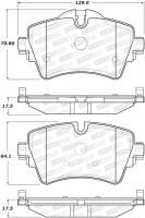 StopTech Street Brake Pads - Front