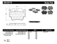 StopTech - StopTech Performance 00-07 Porsche Boxster S / 06-07 Cayman / 99-05 911 Carrera Front Brake Pads - Image 1