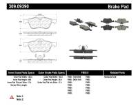 StopTech - StopTech Performance 02-06 Mini Front Brake Pads - Image 1