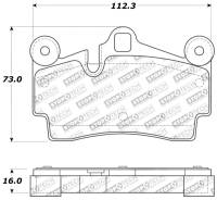 StopTech - StopTech Performance Brake Pads - Image 2