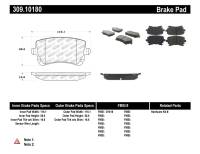 StopTech - StopTech Performance 07-09 Audi RS4 Rear Pads - Image 1