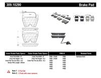 StopTech Performance Brake Pads