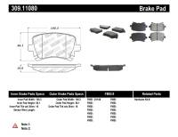 StopTech - StopTech Performance 06-09 Audi A3 / 05-09 Audi A4/A6 / 08-09 Audi TT / 06-09 VW GTI / 06-09 Jetta - Image 1