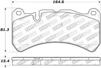 StopTech - StopTech Performance Brake Pads - Image 2