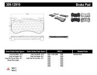 StopTech - StopTech Mercedes Benz Front Performance Brake Pads - Image 1