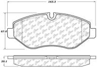 StopTech - StopTech 10-18 Mercedes-Benz Sprinter 2500 Front Truck & SUV Brake Pad - Image 1