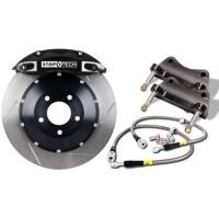 StopTech - StopTech 08-10 Audi S5 Front BBK w/ Black ST-60 Calipers Slotted 380x32mm Rotors Pads Lines - Image 5