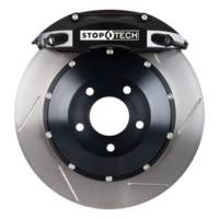 StopTech - StopTech 08-13 BMW M3/11-12 1M Coupe Rear Black ST-40 Calipers 355x32 Slotted Rotors/Pads/SS Lines - Image 4