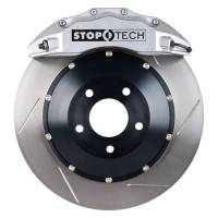 StopTech Porsche 911 05-10 Carrera Front BBK ST-60 Caliper Silver / 2pc Slotted 380x32mm Rotor - 83.781.6800.61