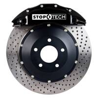 StopTech 05-10 Porsche 911 Carrera S (997) Front BBK ST-60 Caliper Blk / 2pc Drilled 380x32mm Rotor - 83.789.6800.52