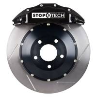 StopTech 05-10 Porsche 911 Carrera S (997) Front BBK ST-60 Caliper Blk / 2pc Slotted 355x35mm Rotor - 83.789.6C00.51